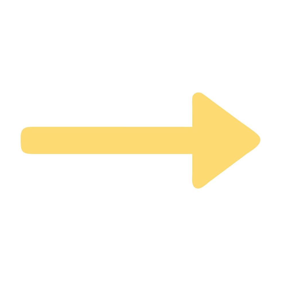 arrow pointing to the right